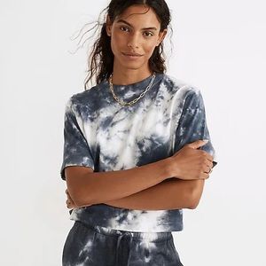 Richer Poorer cropped tie dye tshirt size s
